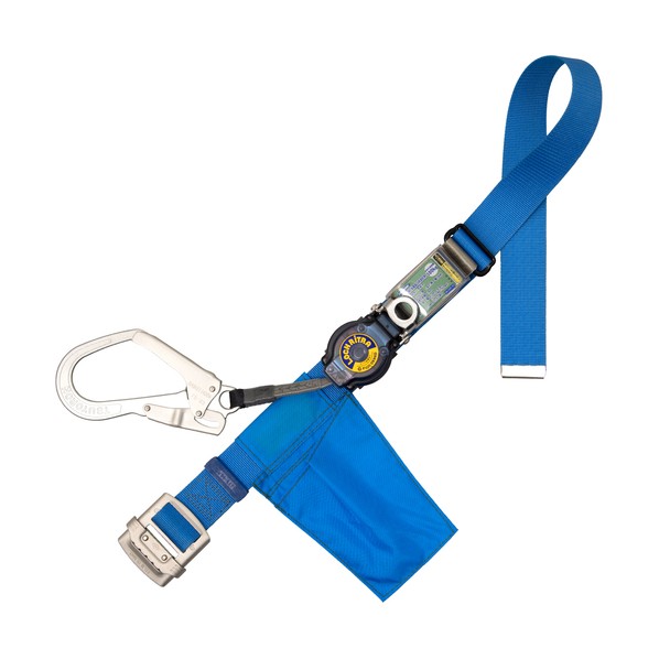 胴ベルト型墜落制止用器具 ロックリトラ 青 Mサイズ 青 TB-LRL-593-BL4-M-JAN-BP