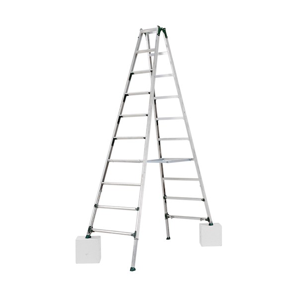タスコ 伸縮脚付専用脚立 TA840PB-2 1点