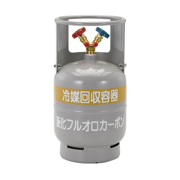 ※法人専用品※タスコ 一般回収ボンベ（フロートセンサー無し） 290 x 290 x 520 mm TA110-12N 1個｜DIY FACTORY ONLINE SHOP 24,486円