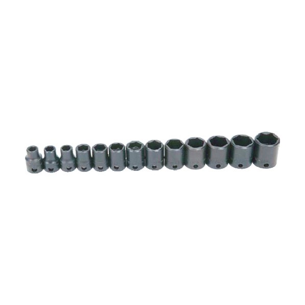 バーコ（BAHCO) WILLIAMS 3/8運転 差しひびき用遊撃手ソケット仕掛ける 6角 JHWMS213H                     1423 13個