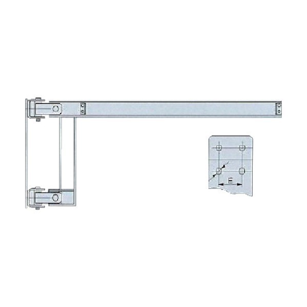 ※法人専用品※象印チェンブロック ウォール型ジブクレーン(逆L)250KG LWJ-K2520 1｜DIY FACTORY ONLINE SHOP