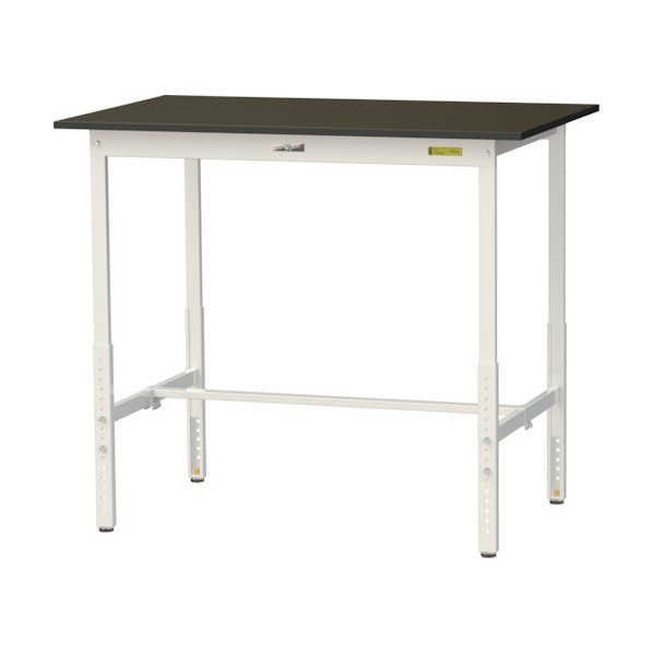 ※法人専用品※山金工業 実験用ラボテーブル 高さ調整タイプ SLMAH-1275-BRW 1台｜DIY FACTORY ONLINE SHOP