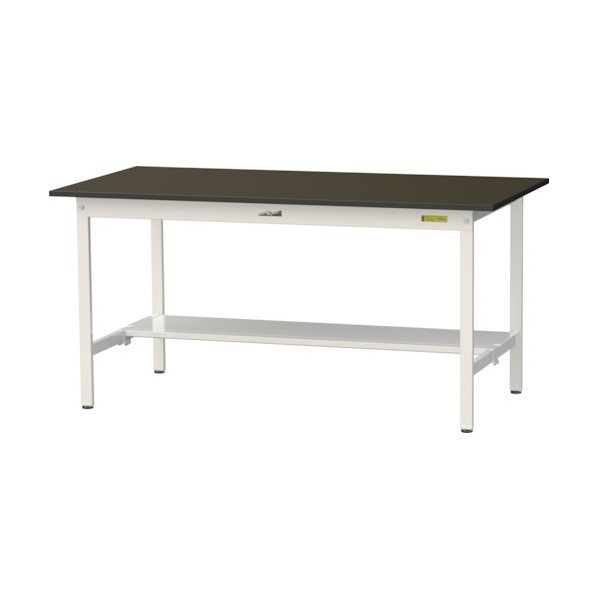 ※法人専用品※山金工業 実験用ラボテーブル 固定式 SLM-1575T-BRW 1台