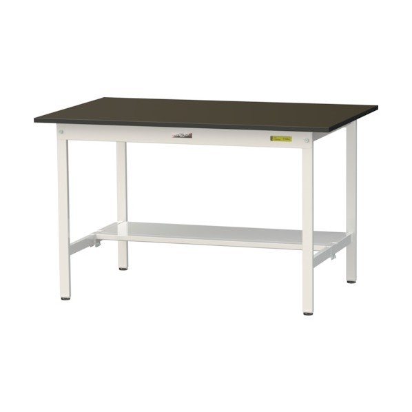 ※法人専用品※山金工業 実験用ラボテーブル 固定式 SLM-1275T-BRW 1台