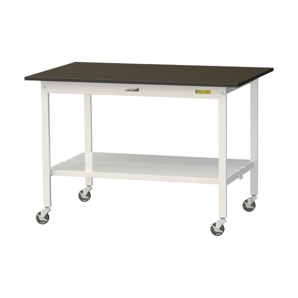 ※法人専用品※山金工業 実験用ラボテーブル 移動式 SLMC-1275TT-BRW 1台｜DIY FACTORY ONLINE SHOP
