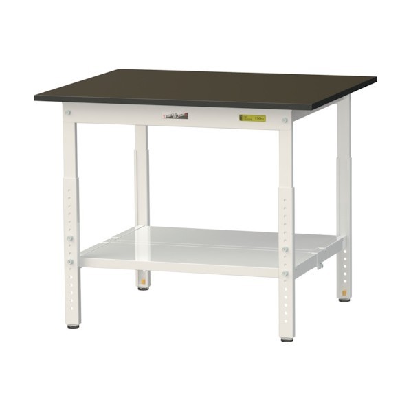 ※法人専用品※山金工業 実験用ラボテーブル 高さ調整タイプ SLMA-975TT-BRW 1台|DIY FACTORY ONLINE SHOP