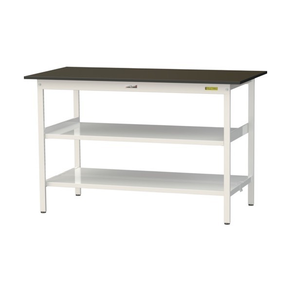 ※法人専用品※山金工業 実験用ラボテーブル 固定式 SLMH-1575TTF-BRW 1台