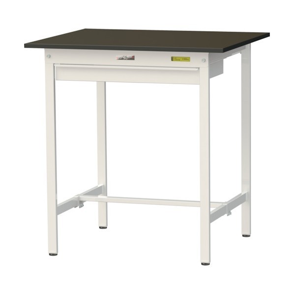 ※法人専用品※山金工業 実験用ラボテーブル 固定式 ワイド引出し付 SLMH-975W-BRW 1台 29,556円