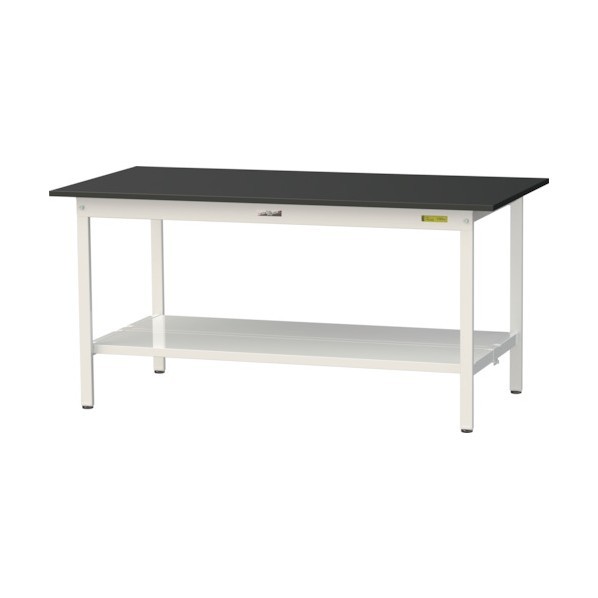 ※法人専用品※山金工業 実験用ラボテーブル 固定式 SLK-1575TT-BKW 1台