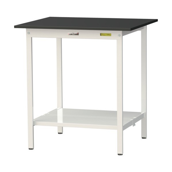 ※法人専用品※山金工業 実験用ラボテーブル 固定式 SLKH-975TT-BKW 1台