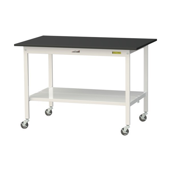 ※法人専用品※山金工業 実験用ラボテーブル 移動式 SLKC-1275TT-BKW 1台 37,517円