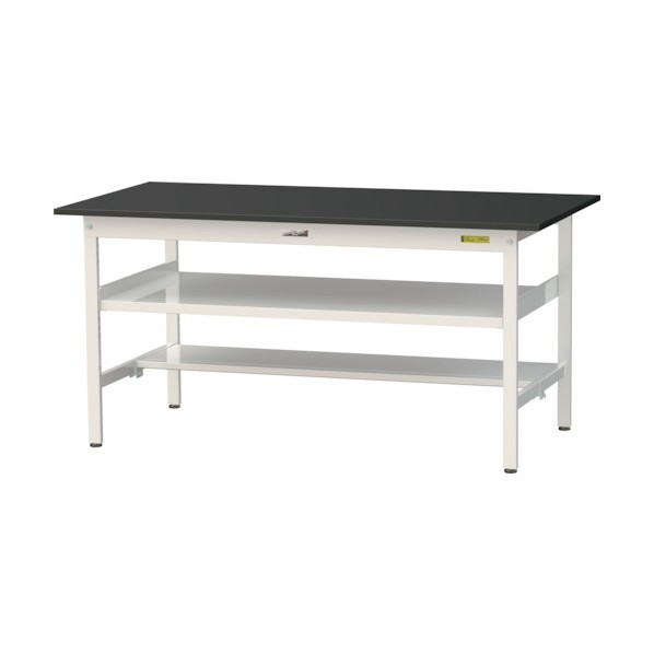 ※法人専用品※山金工業 実験用ラボテーブル 固定式 SLK-1575TF-BKW 1台