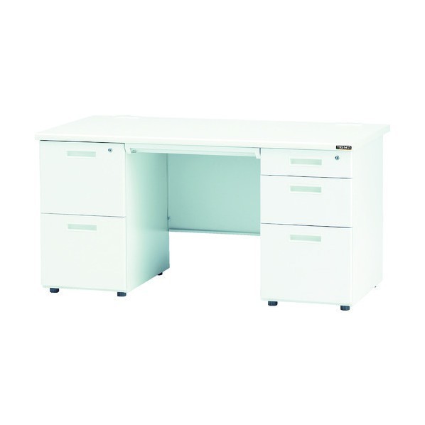 トラスコ(TRUSCO) 取り合わせ事務机 両袖 TRD-1470A-23 1台