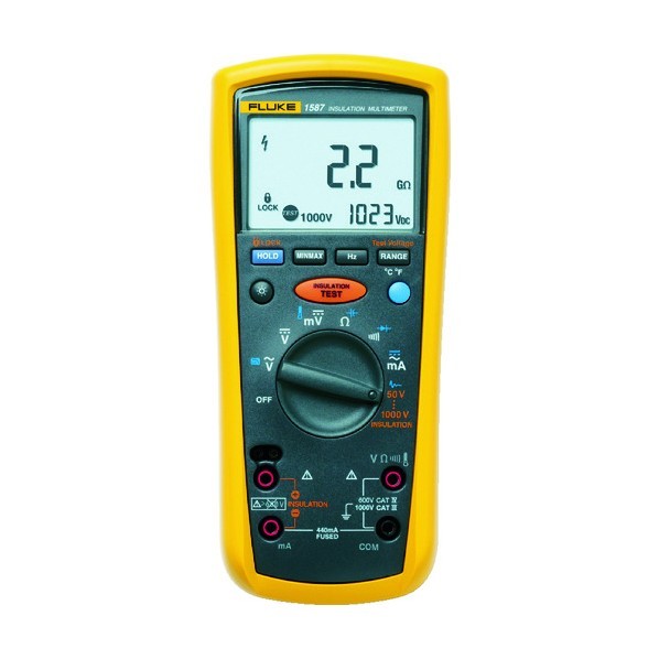 Fluke（フルーク） デジタル･マルチメーター付絶縁抵抗計 1587FC 1セット｜DIY FACTORY ONLINE SHOP