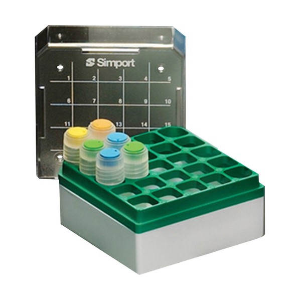 Simport クライオストレージボックス Cryostore TM 緑 T314-225G 8個