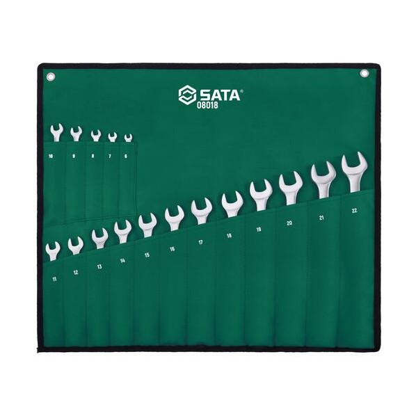 SATA 17pcs コンビネーションレンチセット RS-08018 1セット