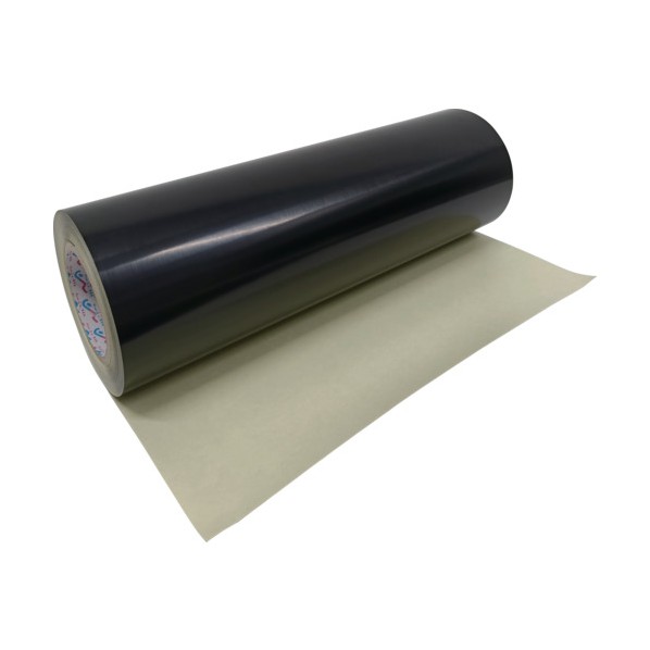 ニューライト粘着テープFシリーズ静電防止品 基材厚み0．2mm×400mm×40m （総厚み0．23mm） 黒 F200AS-400X40