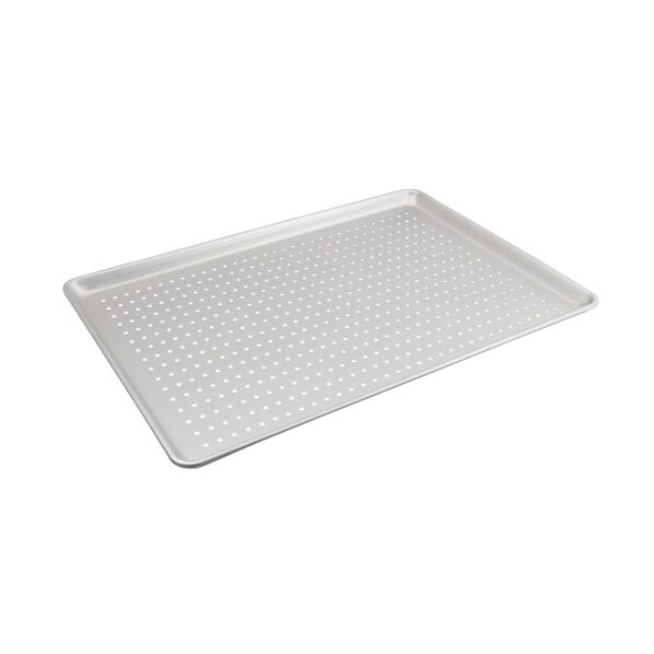 軽銀穴明腰かけ食パン 大（フルサイズ） AA3657 1枚 バット-調理器具