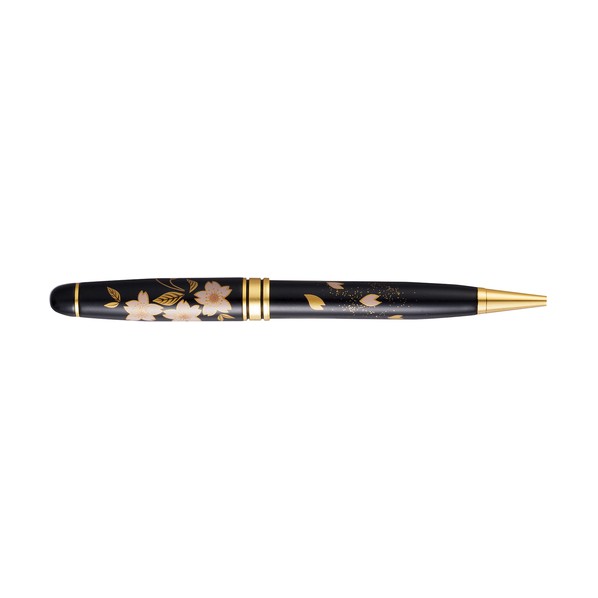 セキセイ 輪島塗 蒔絵 雅風 桜 ボールペン AX-8806-00 0