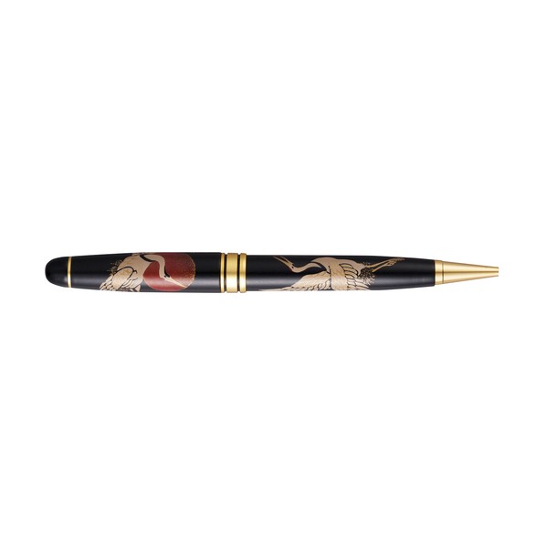 セキセイ 輪島塗 蒔絵 雅風 鶴 ボールペン AX-8807-00 0