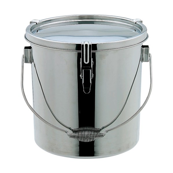 スギコ産業 18-8テーパー付密閉容器 吊付 TH-424H 1点
