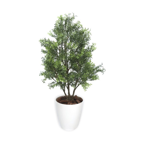 人工観葉植物 ティーリーフ Мサイズ 32-8714 1個