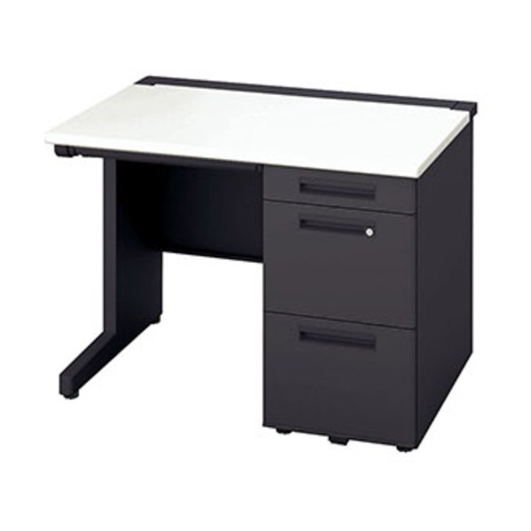 ※法人専用品※ナイキ 両袖デスク ロングレール仕様 XEHH107H-S-BH 1点|DIY FACTORY ONLINE SHOP