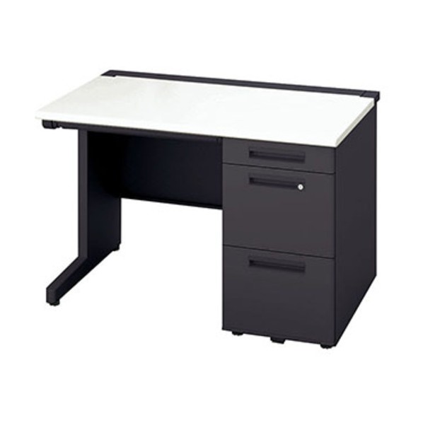 ※法人専用品※ナイキ 両袖デスク ロングレール仕様 XEHH117H-S-BH 1点|DIY FACTORY ONLINE SHOP