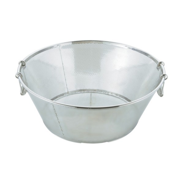 三宝産業 UK18−8パンチング平底揚ざる 65cm AAG31065 1個|DIY FACTORY ONLINE SHOP