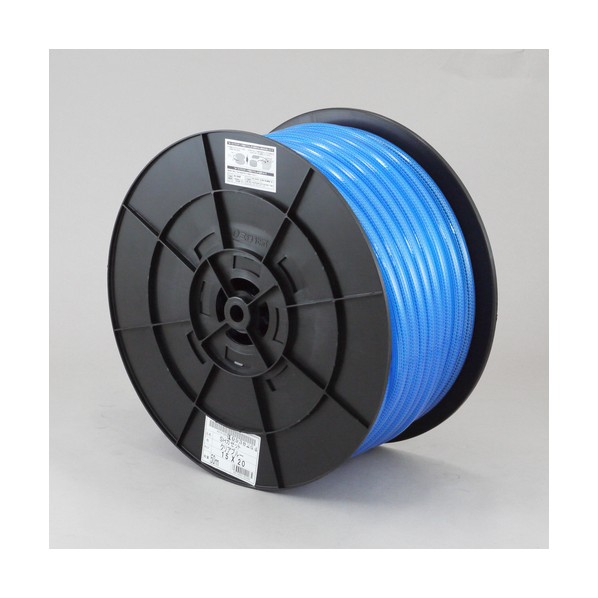 SHガゼットホース 15×20 クリアブルー 50mドラム巻 クリアブルー GA-1520H50CB 1巻