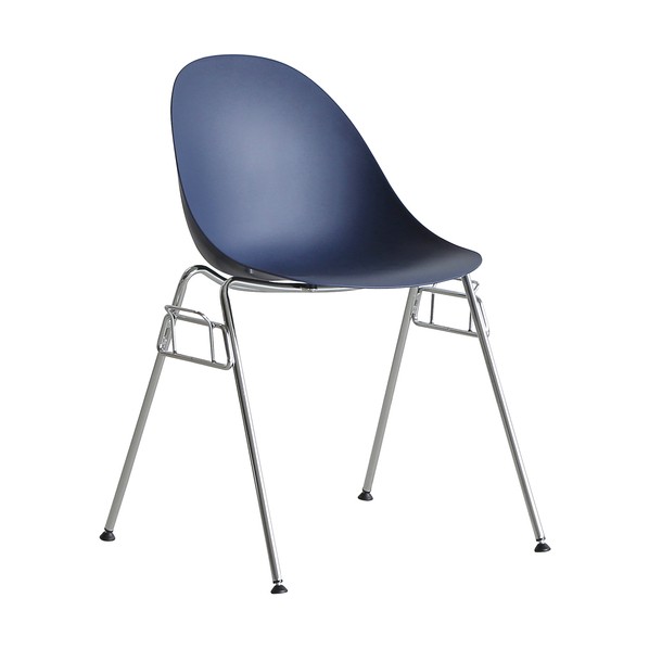 事務室女性議長 エッグ女性議長A 青碧 EGG A CHAIR BLUE