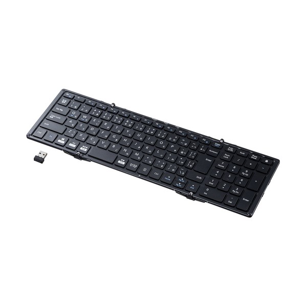 無線電話折りたたみ盛りだくさん鍵盤 黒いこと SKB-WL35BK 1台