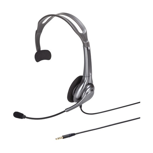 ※法人専用品※サンワサプライ ワイヤレスガイド用ヘッドセット(親機用) MM-WGS5T-HS2 1台|DIY FACTORY ONLINE SHOP