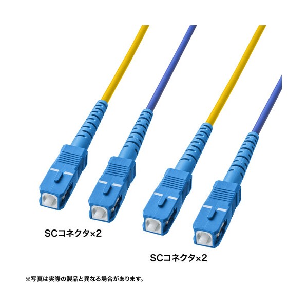 雨合羽兎馬同盟罷業光衣料繊維有線テレビ シングル9μm、2芯、SC×2-SC×2、50m HKB-WRB2SCSC1-50 1本