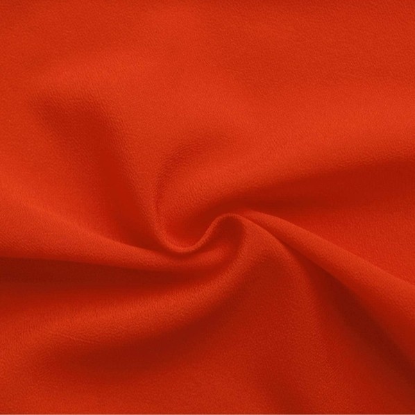 日本紐釦貿易 一越ちりめん 無地 巾約70cm×8m切売カット 赤 PIC-41-8M 8m|DIY FACTORY ONLINE SHOP