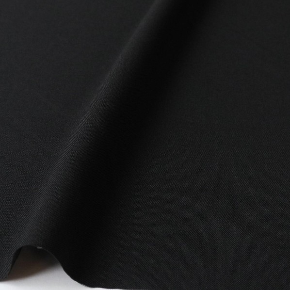 日本紐釦売り買い トロワッシャー出どころ 無地 巾約140cm×8m切売はね除ける 黒いこと B7426Z-10-8M 8m