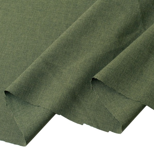 日本紐釦売り買い トロワッシャー出どころ 無地 巾約140cm×8m切売はね除ける モスグリーン B7426Z-32-8M 8m