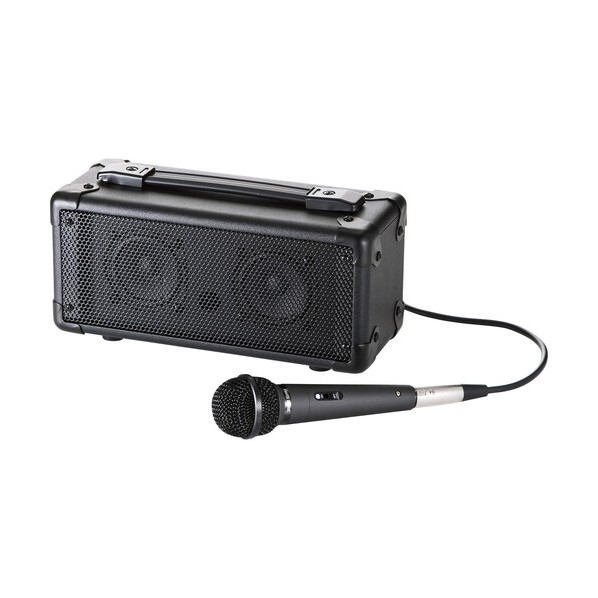 サンワサプライ マイク付き拡声器スピーカー MM-SPAMPN 1セット