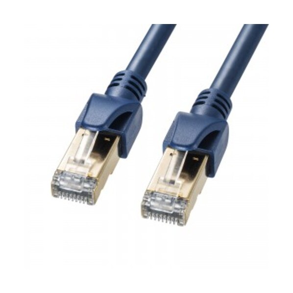 サンワサプライ カテゴリ6A SFTPハンダ産業用LANケーブル KB-HS6A-20NV 1点