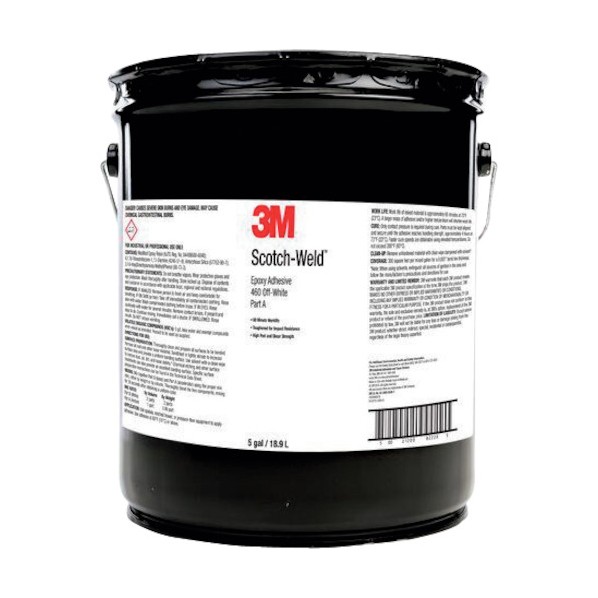 3M Scotch-Weld 二液混合型エポキシ接着剤 460 オフホワイト Part A（硬化剤） 19L 黄褐 SW460 O/WHI A 5GAL｜DIY FACTORY ONLINE SHOP