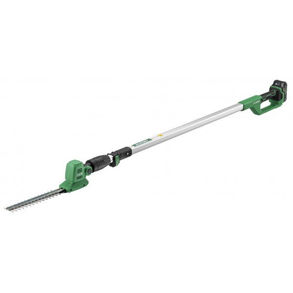 HiKOKI(ハイコーキ) 18V ポールヘッジトリマー フルセット(蓄電池1個)【2604HK】 アグレッシブグリーン CHP1825DA (BG) 1台