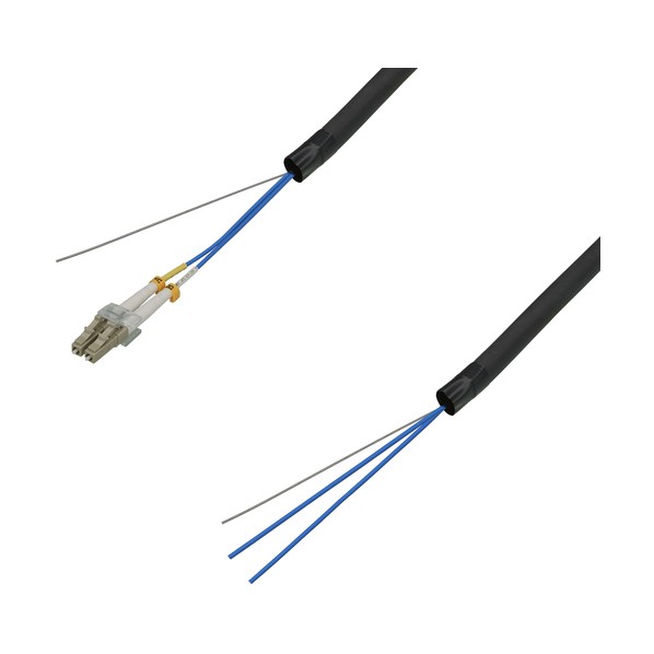 マルチ流行り物グラスファイバー有線テレビ（LC-繋ぎなし）2芯＜室外用（強化）LAPカクテルドレス＞6m DFC-MMDLCN-FDL21(6M) 1本