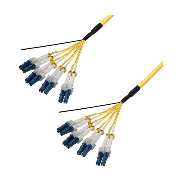 シングル流行り物グラスファイバー有線テレビ（LC-LC）8芯＜屋内用（強化）＞10m DFC-SMDLCDLC-RMT81(10M) 1本