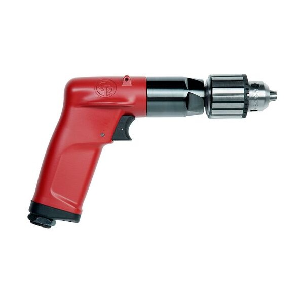 ※法人専用品※シカゴニューマチック エアドリル 10mmチャック 小型軽量 375W 無負荷回転数500rpm CP1014P05 0｜DIY FACTORY ONLINE SHOP