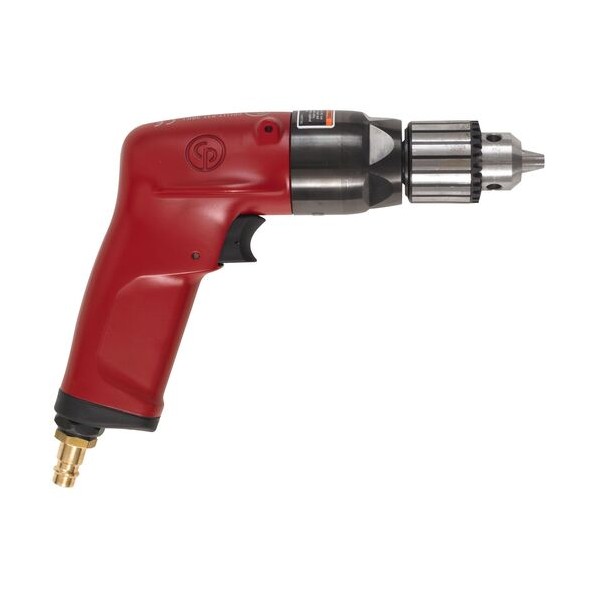 エアドリル 10mmチャック 1馬力モーター 750W 無負荷回転数2600rpm CP1117P26
