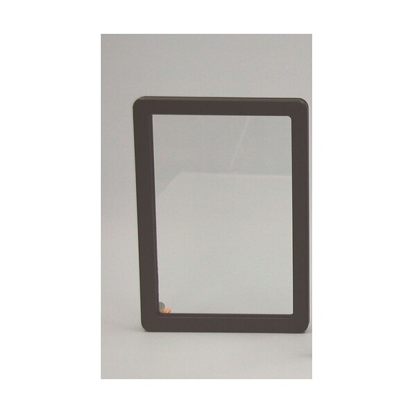 鋼板製 計器用窓枠SN型 UVカットフィルム仕様 強化ガラス 116×26×166mm SN-1015K-UV