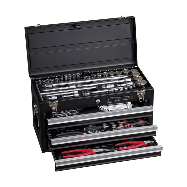 トネ 整備用工具セット ツールセット 差込角9.5mm 12.7mm ブラック TSX950BK 1セット｜DIY FACTORY ONLINE SHOP