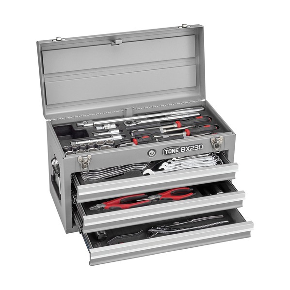トネ 整備用工具セット ツールセット 差込角12.7mm シルバー TSA450SV 1セット|DIY FACTORY ONLINE SHOP