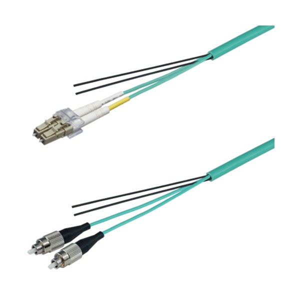 OM3マルチ流行り物グラスファイバー有線テレビ（LC-FC）2芯＜屋内用（強化）＞3m DFC-MM(OM3)DLCFC-RMT21(3M) 1本