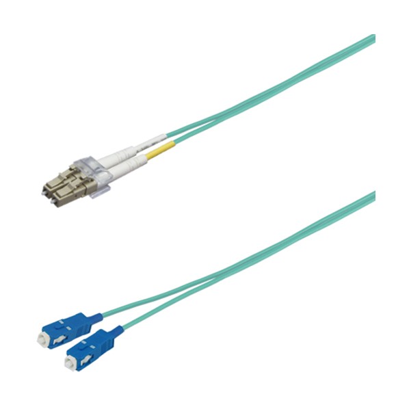 OM3マルチ流行り物グラスファイバー有線テレビ（LC-SC）2芯＜盤内用＞6m DFC-MM(OM3)DLCSC-CP21(6M) 1本